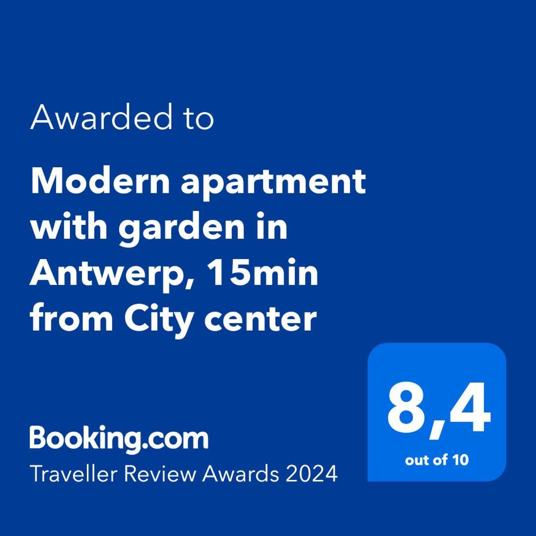 Modern Apartment With Garden In Antwerp, 15Min From City Center Zewnętrze zdjęcie